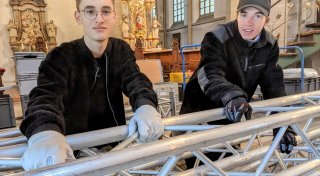 Lampenfieber und strenges Drehbuch: Brakeler Kirche bereitet sich auf TV-Übertragung vor