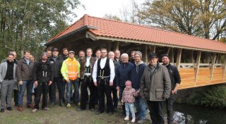 Neue überdachte Brücke in Espelkamp festlich eingeweiht
