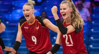 Volleyballerinnen erreichen K.o.-Runde in Nationenliga