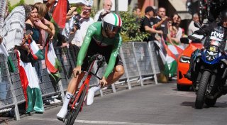 Proteste bei Vuelta: Ganna gewinnt verkürztes Zeitfahren