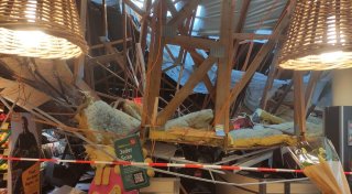 «Viel Glück gehabt» - Verletzte bei Supermarktdach-Einsturz