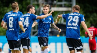 Arminia Bielefeld testet im Trainingslager gegen ehemaligen Deutschen Meister