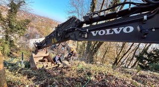 Steinschlag an Bielefelds Sparrenburg: Überreste der „Berglust“ werden ausgebuddelt