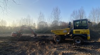 Ein neuer Park entsteht im Löhner Zentrum