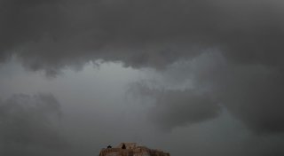 Sturm trifft Ägäis - Straßen überflutet, Schulen geschlossen