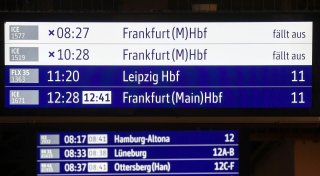 Immer mehr Zugausfälle bei der Deutschen Bahn