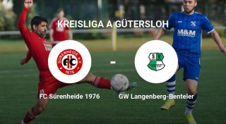 GW Langenberg-Benteler bietet FC Sürenheide 1976 Paroli
