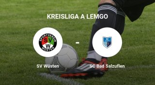 Heimsieg für SC Bad Salzuflen gegen SV Wüsten