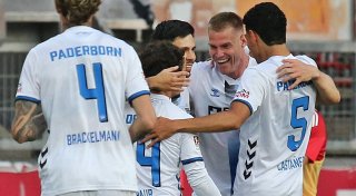 Steffen Tigges schrammt am perfekten Startelfdebüt für den SC Paderborn vorbei