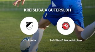 Der VfL Rheda gegen das Team der TuS Westf. Neuenkirchen