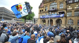 Stadt plant Public Viewing zum großen Pokalfinale von Arminia Bielefeld