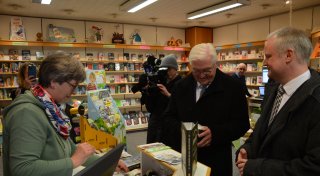 Espelkamper Buchhandlung schließt: Auch Bundespräsident war hier schon Kunde