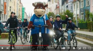 Teures Marketing: Bielefelds Fahrrad-Video schafft es ins Verschwender-Schwarzbuch