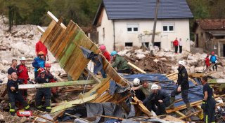 Vermisste nach Überschwemmungen in Bosnien-Herzegowina