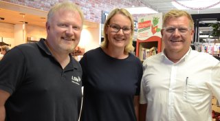 Großes Interesse an der Gewerbeschau beim Leverner Markt