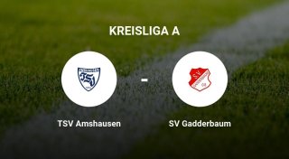 Remis im Duell zwischen dem TSV Amshausen und dem SV Gadderbaum