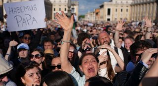 Jubel, Tränen und «Viva il Papa» - Zehntausende feiern Papst