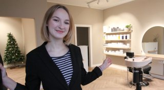 Junge Friseurmeisterin hat Salon in Hiddenhausen übernommen - mit einer Besonderheit