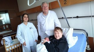 Der kleine Elias ist das 800. Baby des Jahres in Lübbecke