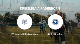 FC Kastrioti Stukenbrock um Längen schlechter als SV 21 Brenken