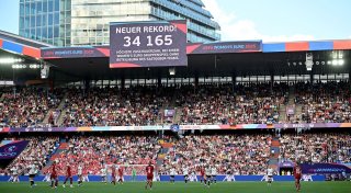 Zuschauer-Rekord bei Fußball-EM in der Schweiz