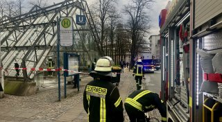 Wischmopp-Brand stoppt Stadtbahn am Hauptbahnhof Bielefeld