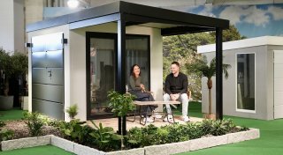 „Amazing Spaces“: Bielefelder Unternehmen setzt auf cool designte Gartenhäuschen