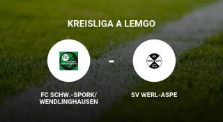 Knappes Unterliegen für FC Schw.-Spork/Wendlinghausen gegen SV Werl-Aspe