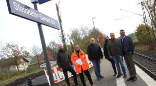 Bahnhof in Steinheimer Ortschaft wird verschönert und soll Touristen anlocken