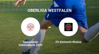 Das Match zwischen dem Sportverein Schermbeck und der FC Eintracht Rheine endet unentschieden