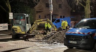 Wasserrohrbruch legt wichtige Straße im Kreis Gütersloh tagelang lahm