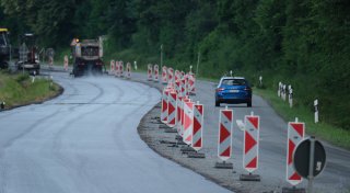 Bundesstraße in Bad Oeynhausen bleibt noch drei Wochen Einbahnstraße
