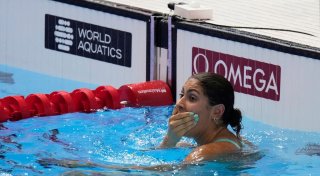 Weltmeisterin Anna Elendt schwimmt deutschen Rekord