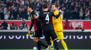 Eintracht-Sieg in Stuttgart mit Zitter-Schlussphase