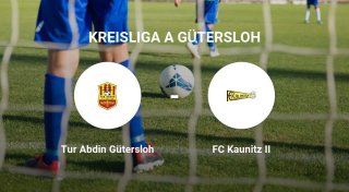 Müheloser Sieg für Tur Abdin Gütersloh gegen FC Kaunitz II