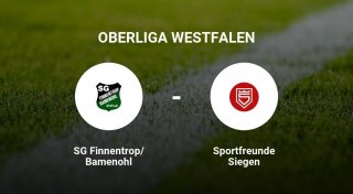 Die SG Finnentrop/Bamenohl gegen das Team der Sportfreunde Siegen