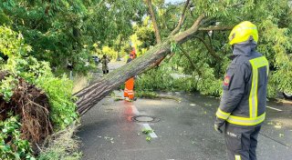 Unwetter ziehen über Teile Deutschlands
