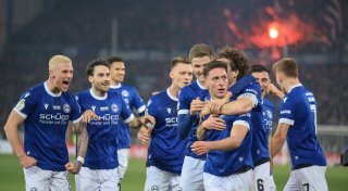 DFB-Pokal-Schreck Arminia Bielefeld steht nach 2:1 gegen Bremen im Halbfinale