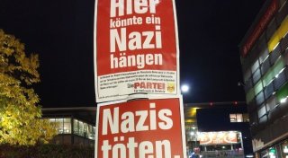 Wahlslogan „Nazis töten“ in Bielefeld: Ist das Aufruf zum Mord?