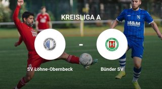 Bünder SV im Match gegen SV Löhne-Obernbeck um Längen besser