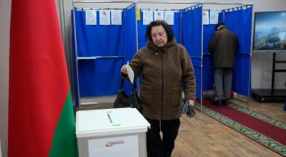 Wahl in Belarus: 40 Prozent der Stimmen vorzeitig im Kasten