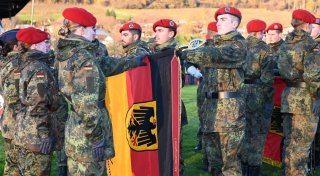 Erstes Gelöbnis in der Hammerstein-Equord-Kaserne in Höxter
