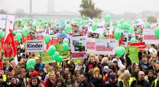 Zehntausende bei Großdemo in Düsseldorf - das sagen Teilnehmer aus OWL