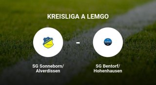 SG Sonneborn/Alverdissen sichert sich knappen Erfolg gegen SG Bentorf/Hohenhausen