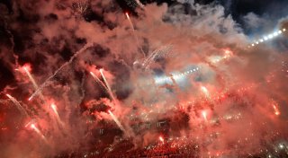 Hohe Strafe für argentinischen Club wegen Fan-Choreographie