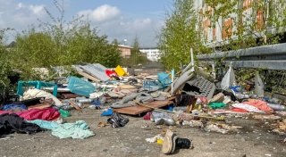 „Schandfleck“ alter Containerbahnhof in Bielefeld: Bahn-Mitarbeiter in Angst