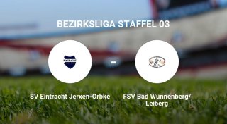 Enger Ausgang für SV Eintracht Jerxen-Orbke gegen FSV Bad Wünnenberg/Leiberg