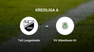 TuS Langenheide sichert sich knappen Sieg gegen SV Ubbedissen 09