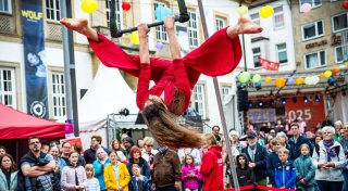 Die schönsten Fotos aus Bielefeld: So war der Donnerstag auf dem Leineweber-Markt