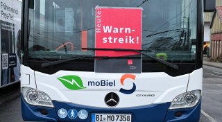 Großer Streik in Bielefeld beendet: Busse und Bahnen fahren wieder